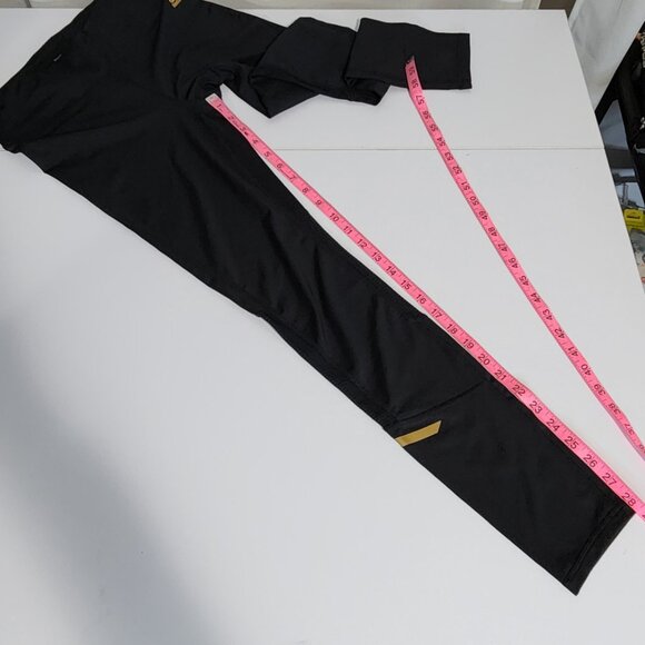 Reebok Black Mid-Rise Stretch Leggings - Size S - Picture 11 of 14